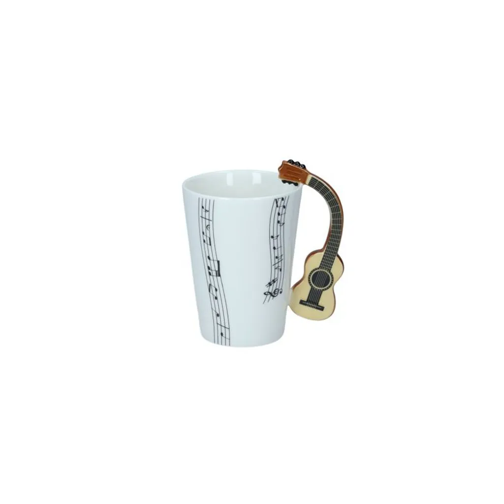 Mug Guitare Acoustique Daklos : Cadeau Durable pour Fan de Musique