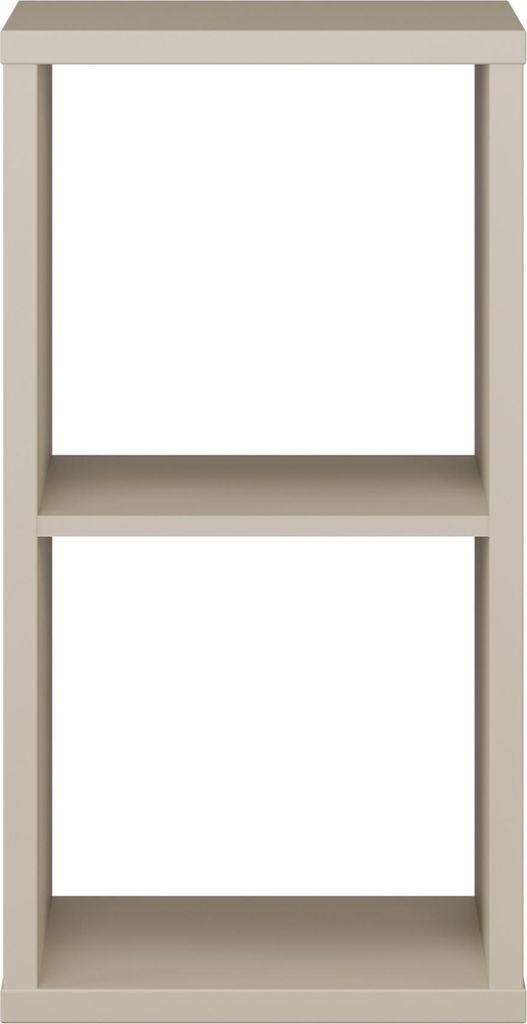 Regalwürfel >MAURO< in Taupe - 38,2x72,8x32,9cm (BxHxT)