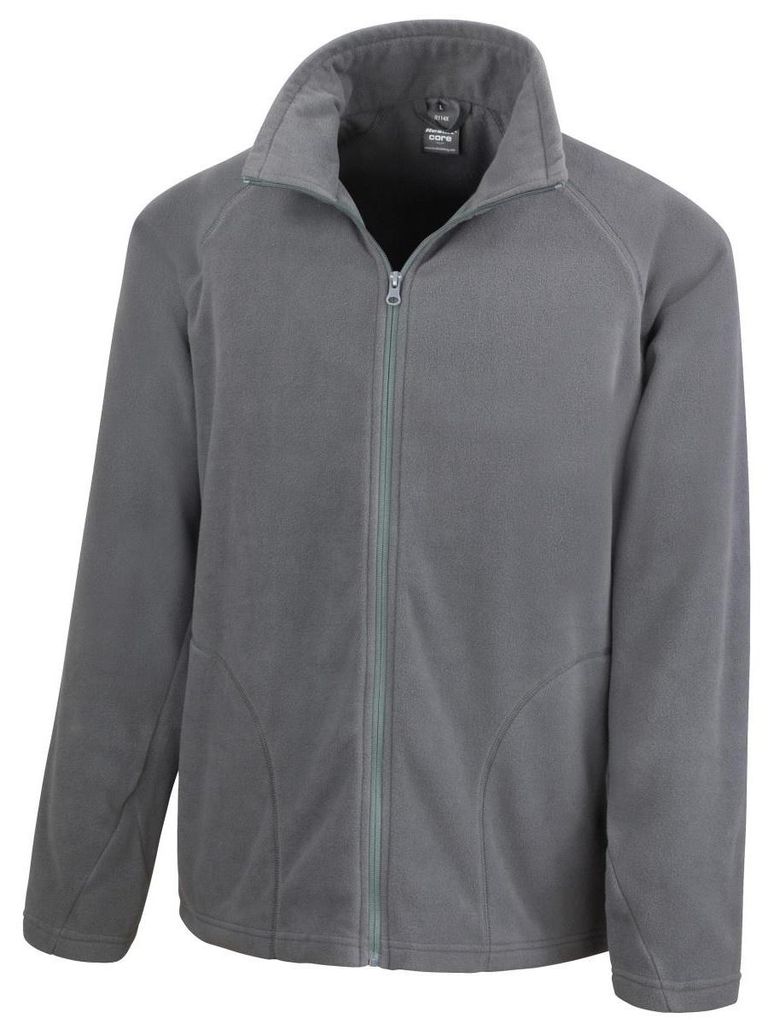 Result Core Herren Fleecejacke, Antipilling FK593 (Large) (Graphit)