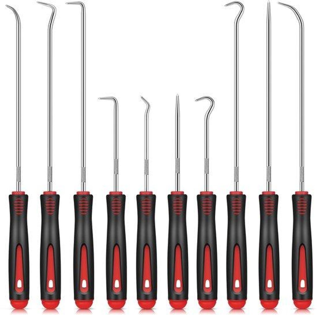 Set aus 10 Präzisionshaken für verschiedene Reparaturarbeiten