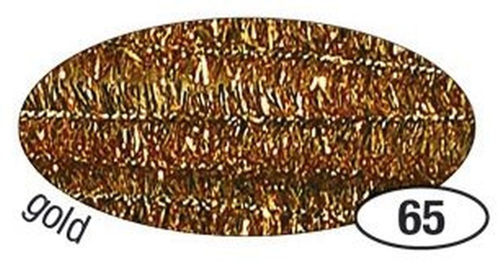 Folia 77865 Drut szenilowy - 8 mm, 10 sztuk, złoty Zdjęcie produktu 