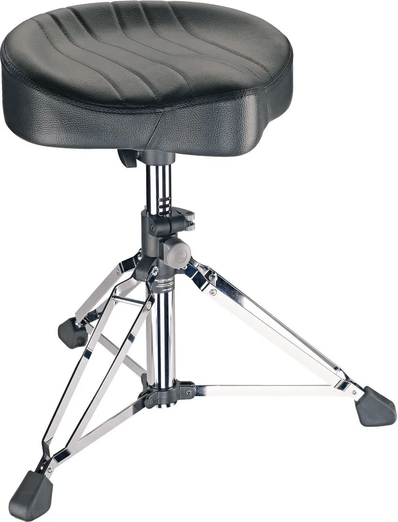 Siège de batteur K&M 14000 : Finissez-en avec le mal de dos en jouant