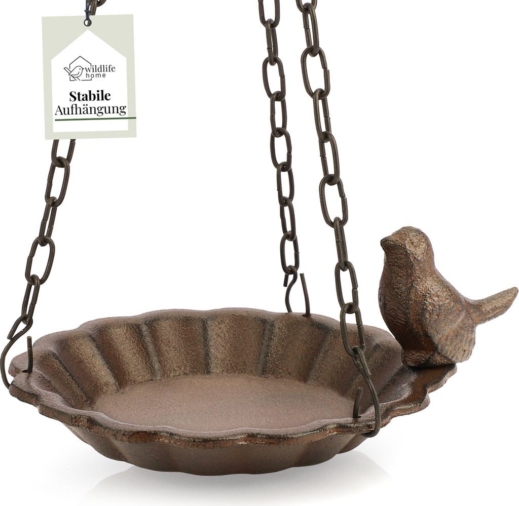 WILDLIFE HOME Vogeltränke hängend I Vogelfutterspender zum Produktbild 