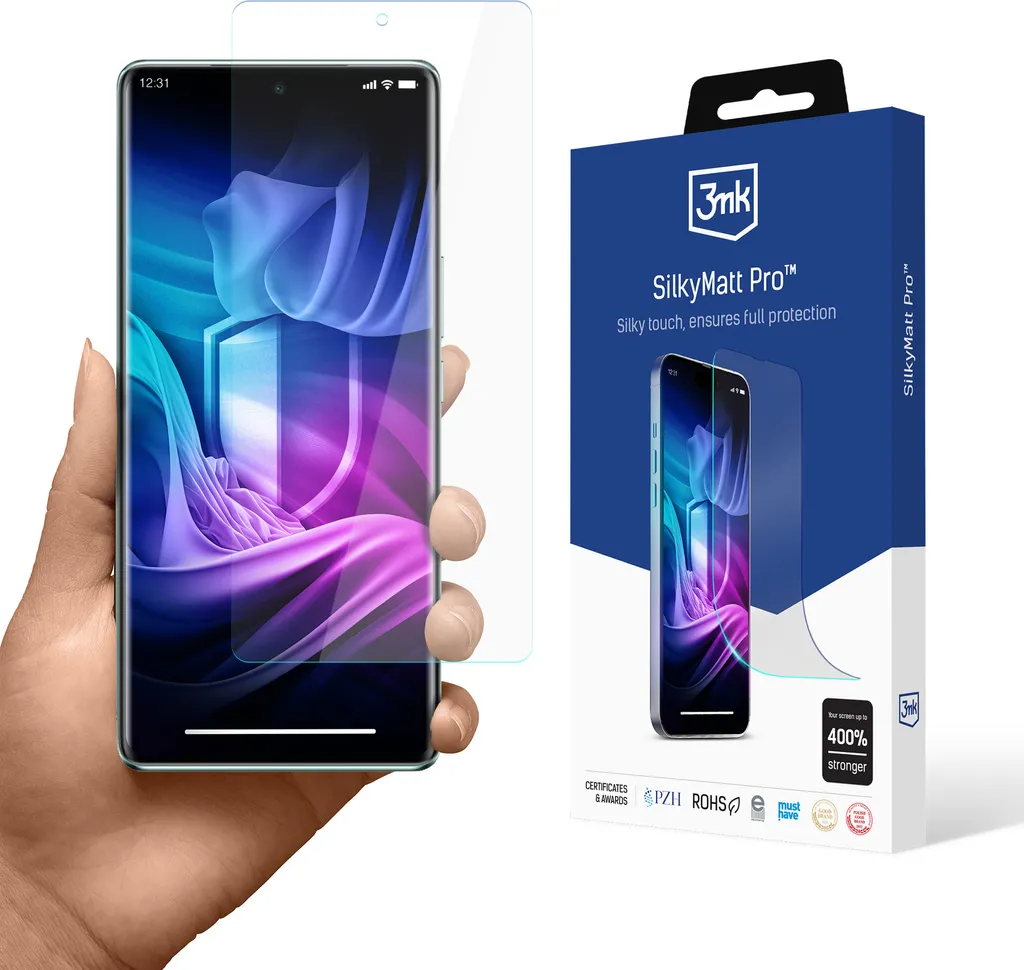 Vivo V30E 3Mk Silky Matt Pro: Protezione Display Certificata