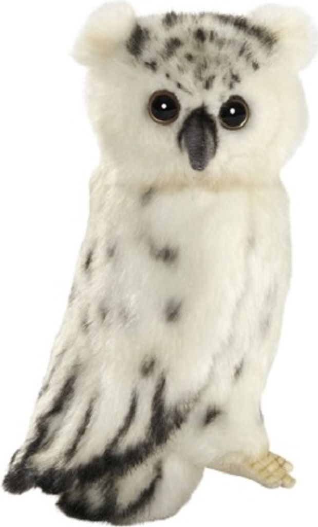 Hansa Toy 6155 Schnee-Eule 18 cm Kuscheltier Stofftier Plüschtier