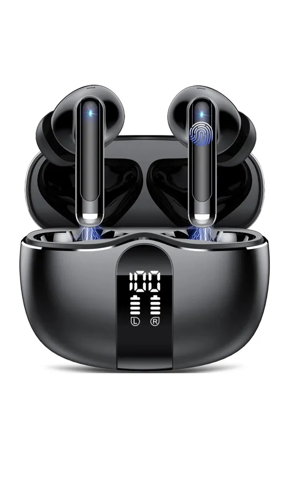 Offerta Cuffie S56: Auricolari Sportivi Bluetooth con Display LCD