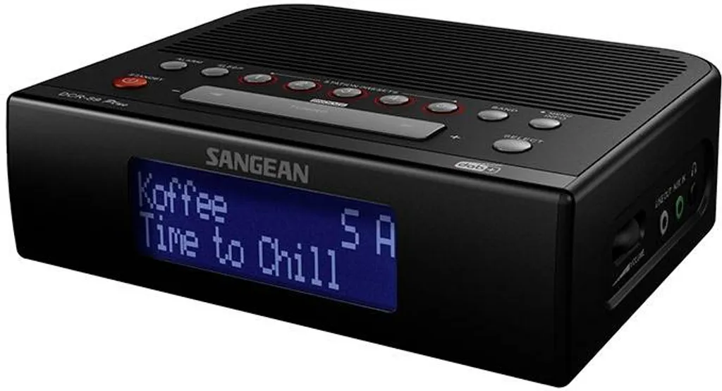 Radio-réveil Sangean DCR-89+ fonction recharge USB et tuner DAB+ FM