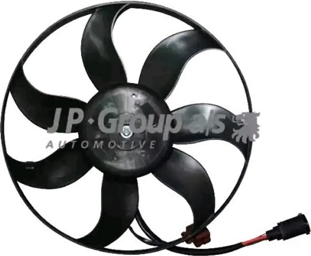 Ventilateur de refroidissement JP GROUP 1199106800 pour Golf VI et A3