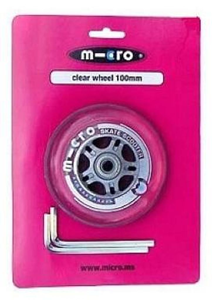 Micro 100mm transparante spiegel voor achteraan (1 stuk) Productafbeelding 