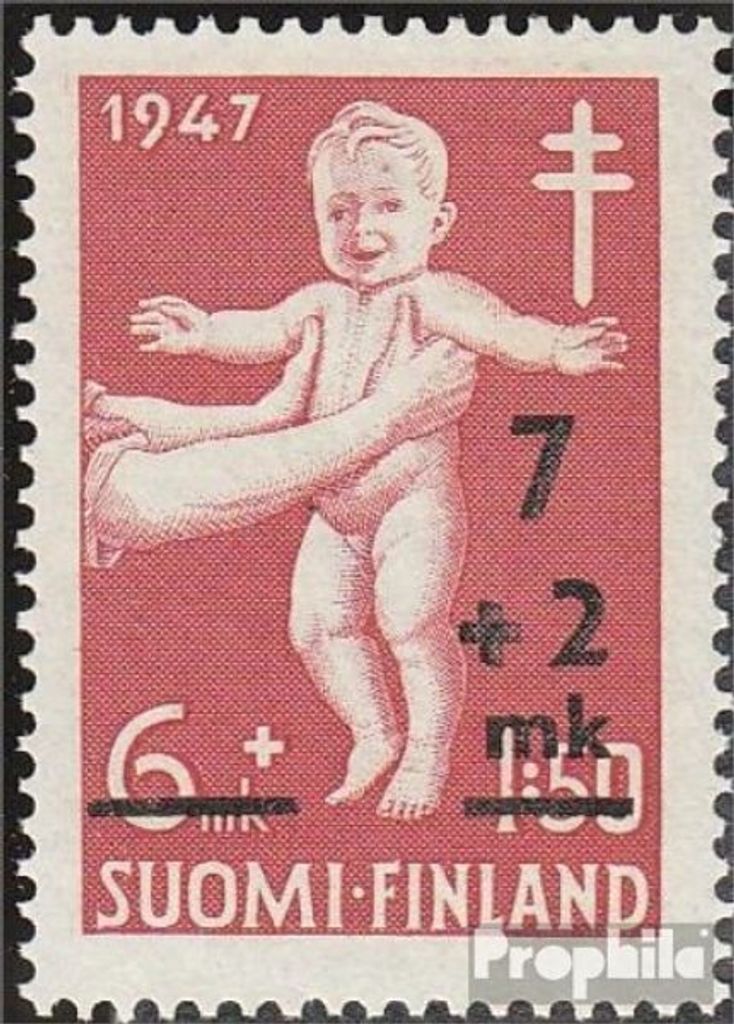 Briefmarken Finnland 1948 Mi 353 postfrisch Tuberkulose
