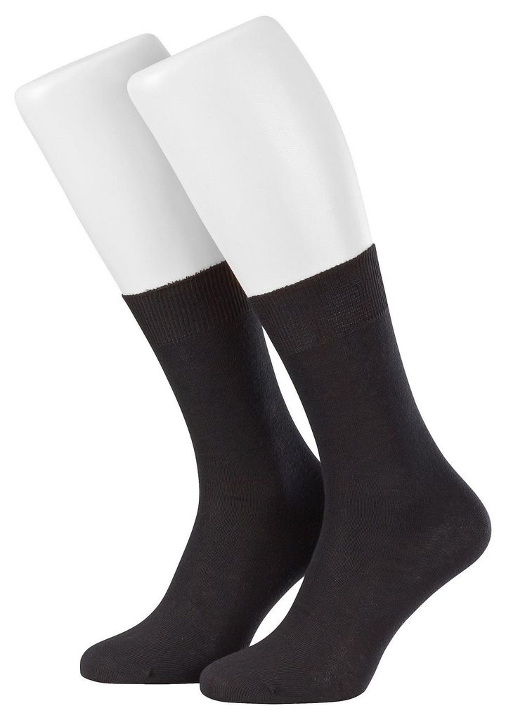 Tobeni 9 Paar Herrensocken Baumwolle Business Socken, Farbe:Schwarz, Grösse:39-42