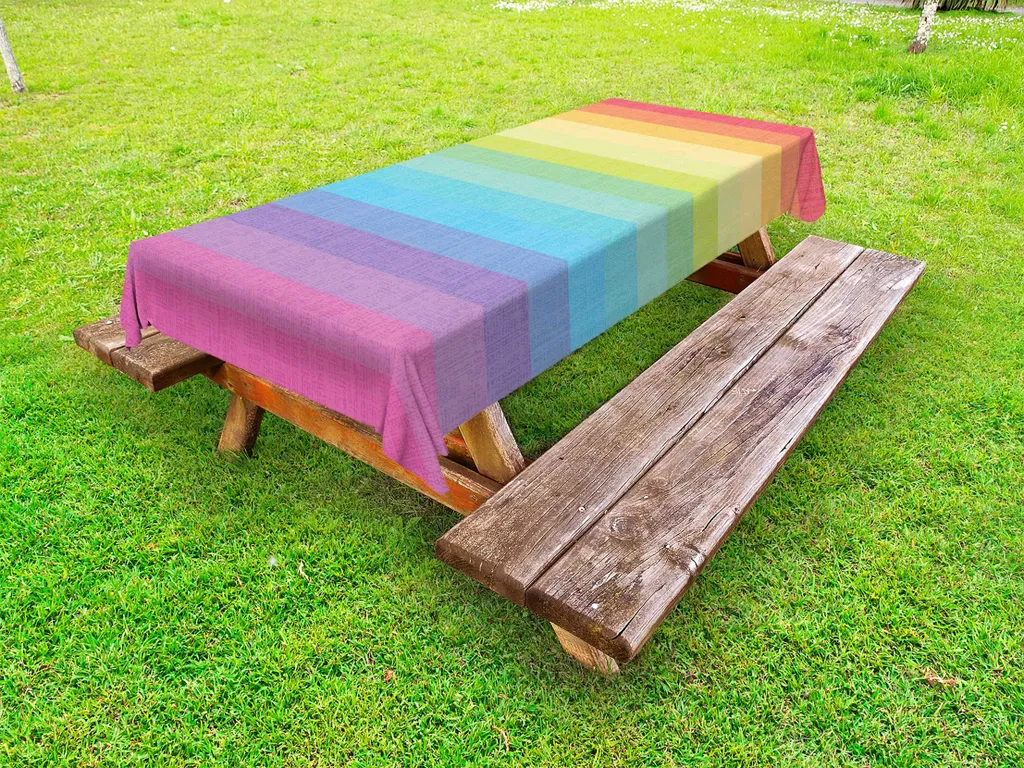 ABAKUHAUS Colorato Tovaglia, Piazze a Scacchi Pixel