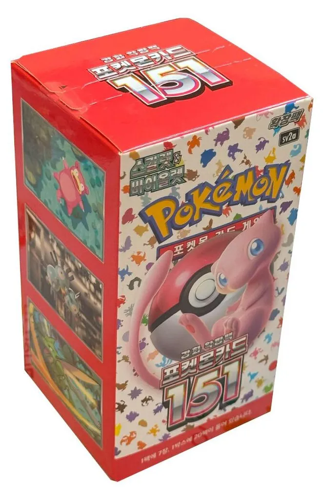 Display Pokémon 151 SV2A Coréen Scellé sans Tri pour Collection