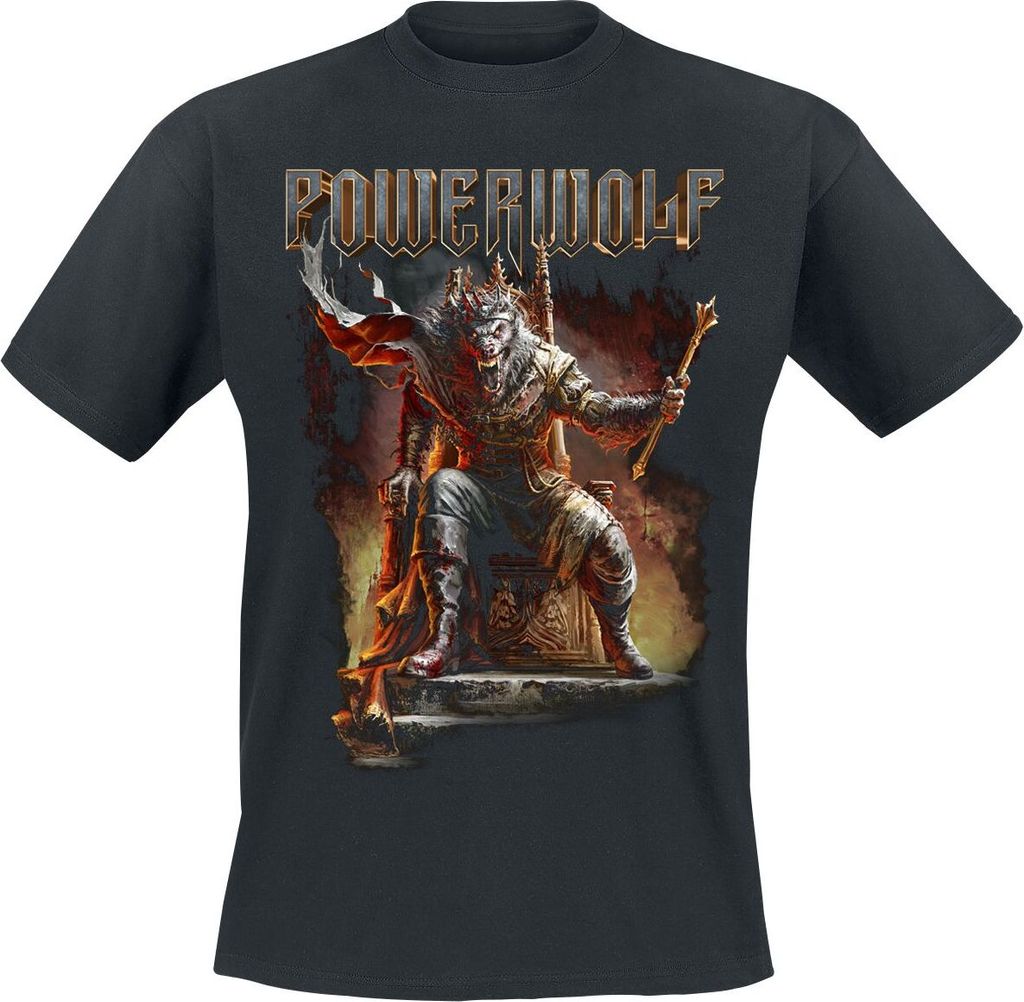 Powerwolf T-Shirt Herren Wake Up The Wicked schwarz XXL
