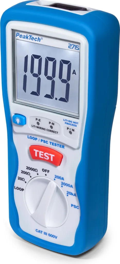 Testeur numérique de boucle LOOP PSC P 2715 avec mesure de courant