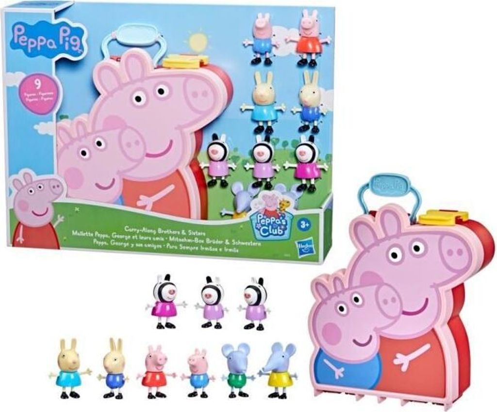 Peppa Pig Peppas Abenteuer Mallette Peppa, George und ihre Produktbild 