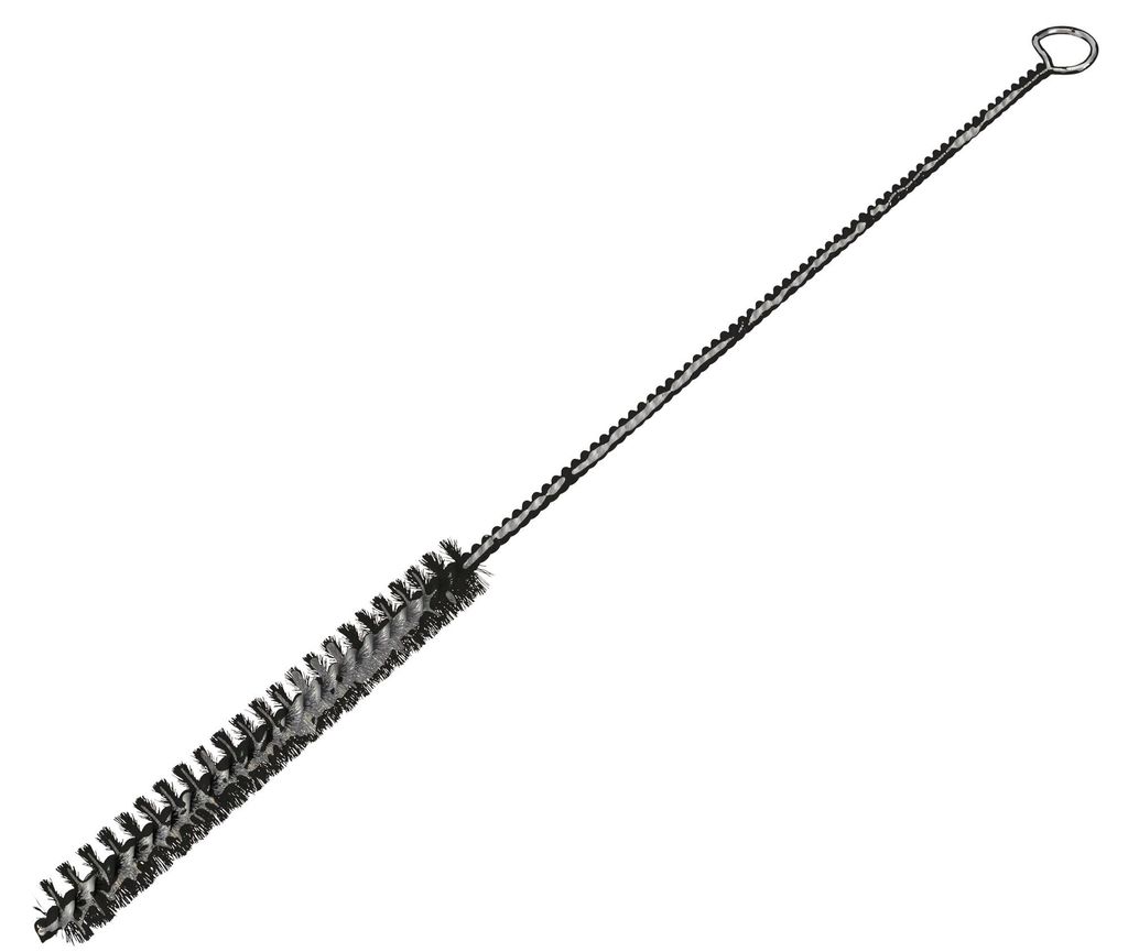 Düsenbürste L.300mm D.4mm 0,06mm VA gewellt Besatz-L.100mm m.Öse OSBORN
