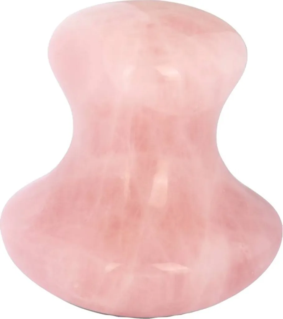 Fungo di bellezza Gua Sha - Quarzo rosa