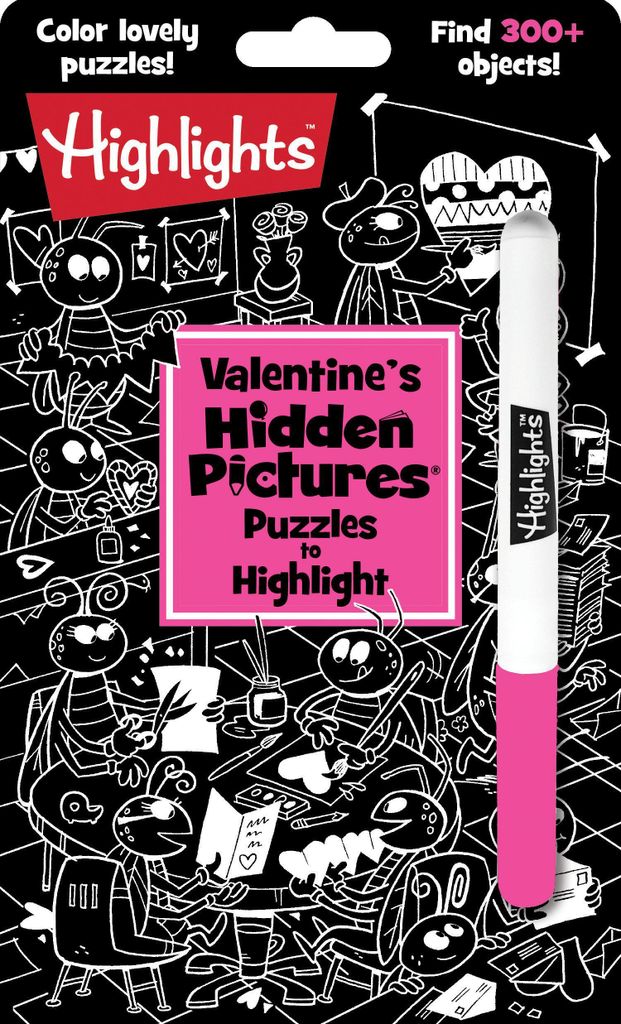 Valentine Hidden Pictures Puzzles Higlig – Lingua: Inglese