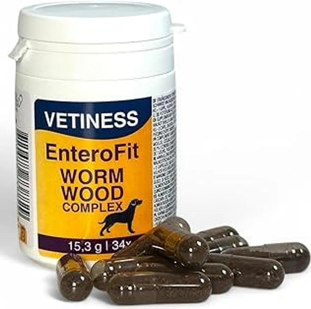 EnteroFit Wurmkraut Complex - Per un Cane Felice e Senza Vermi 34 Capsule