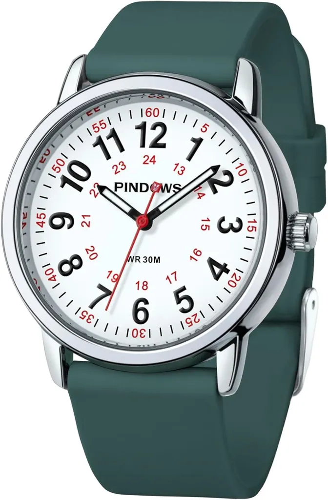 Orologio Analogico Quarzo 30M - Quadrante Militare con Lume Notturno