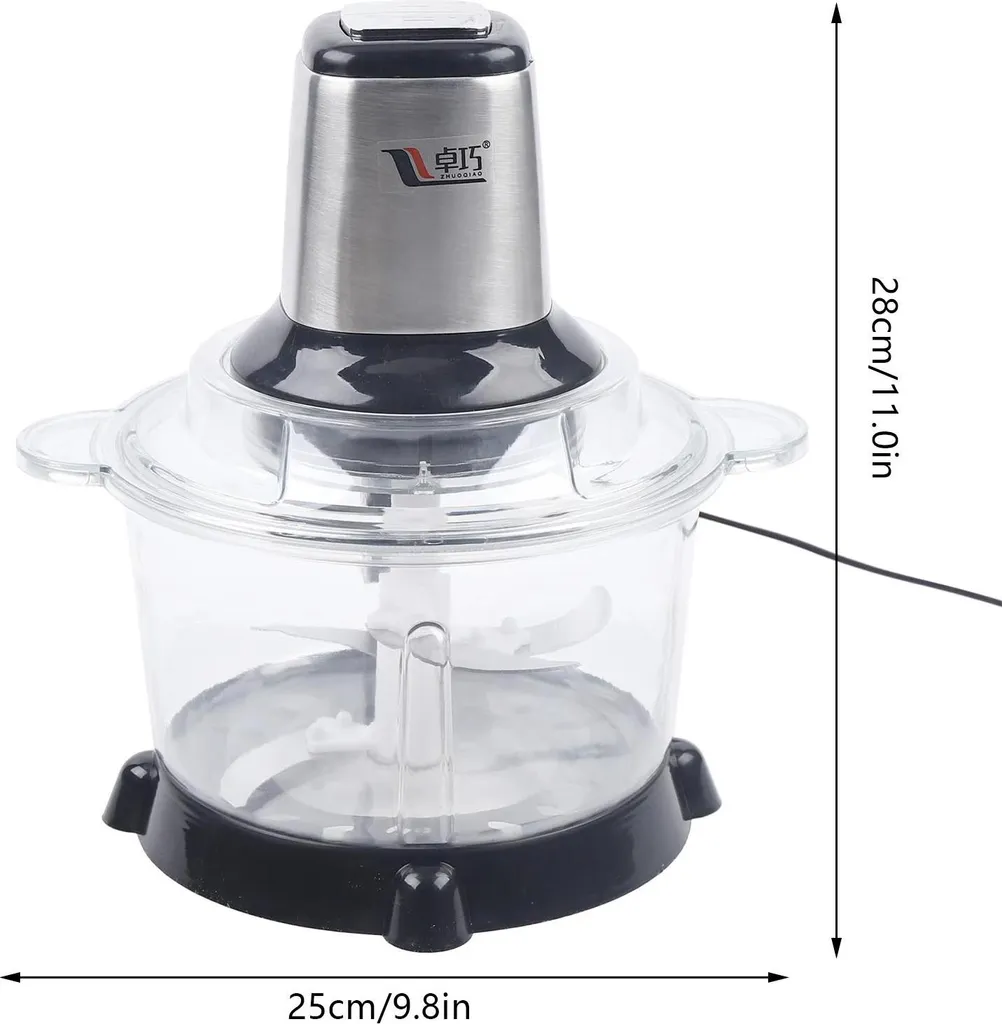 Broyeur de cuisine 5L haute performance - 10 000 tr/min et 4 lames