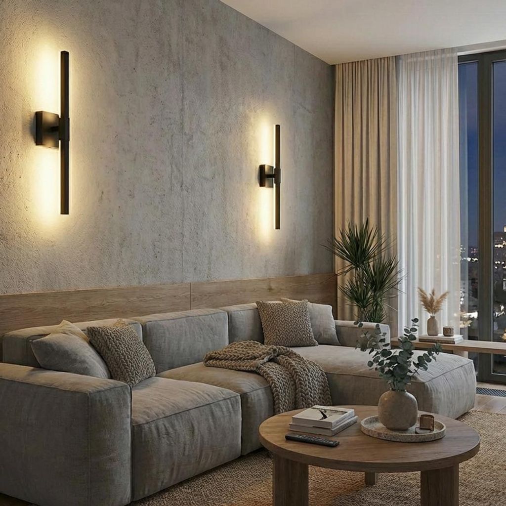 LED Wandleuchte 100cm mit 10000mAh Akku, 360° Drehbar Produktbild 