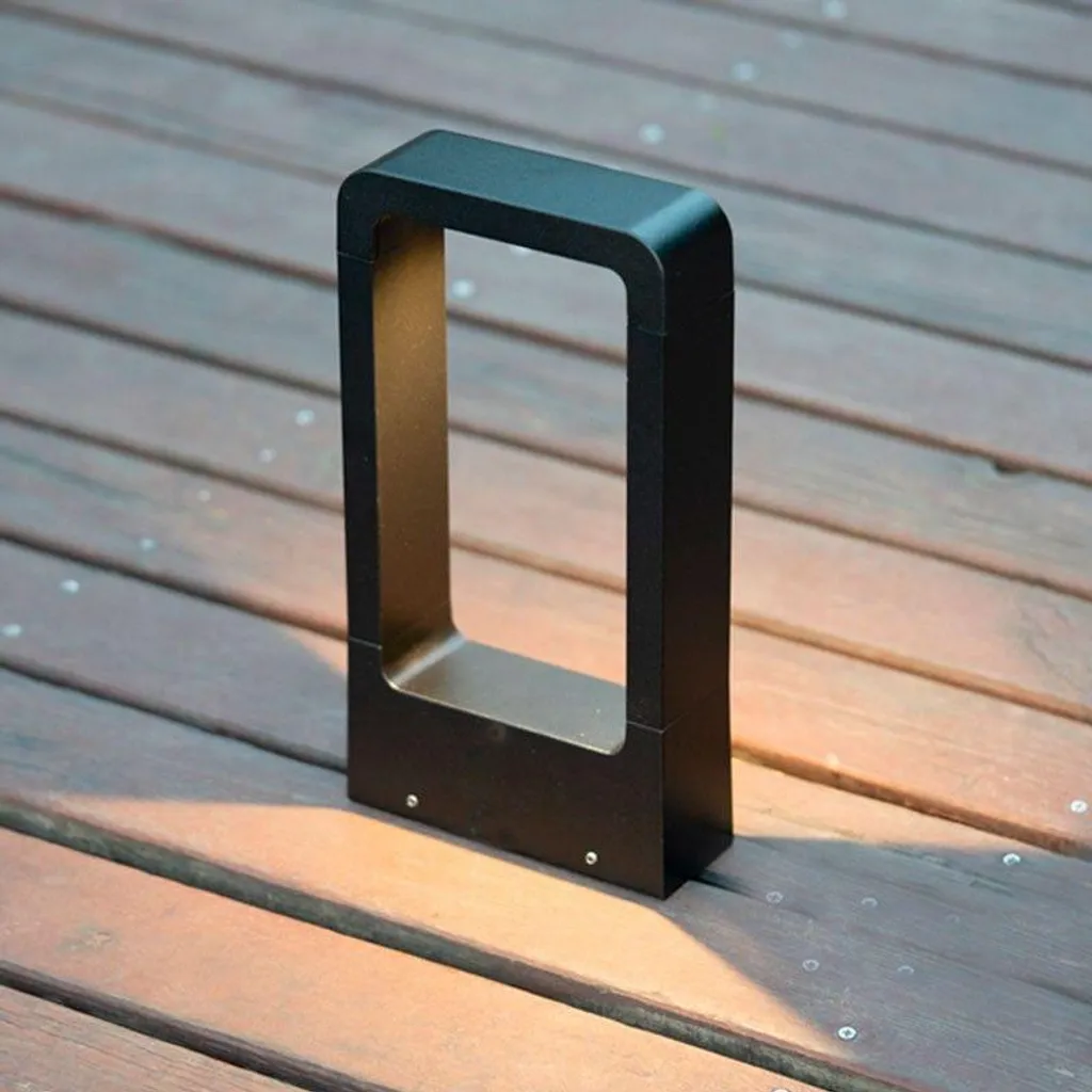 Éclairage pour allées et espaces communs, borne LED extérieure 7W