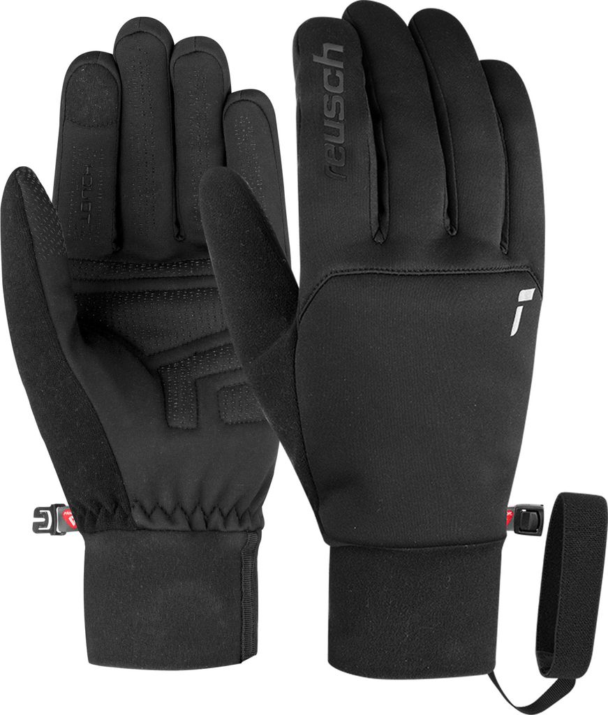 REUSCH Backcountry Touch-Tec - Skitourenhandschuh - black black / silver 8