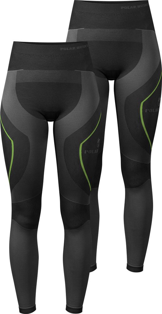 normani 2 x Thermounterhose Lange Skiunterwäsche für Damen