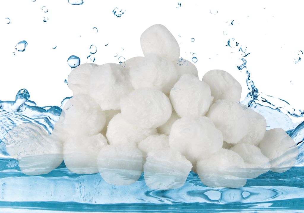 TolleTour Filter Balls 700g weiß, Filterbälle für Pool, Schwimmbad, Filterpumpe, Aquarium Sandfilter, ersetzen 25 kg Filtersand