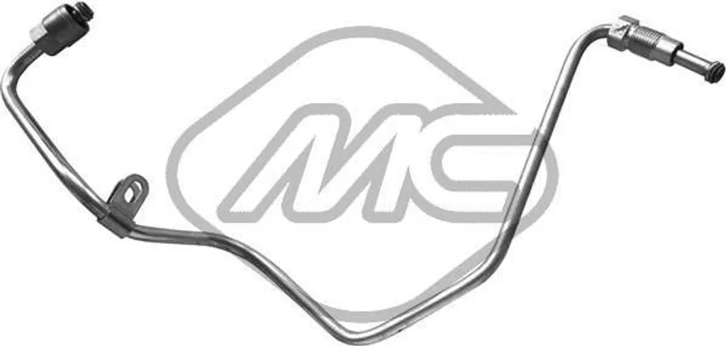 Metalcaucho 92140 Tubo Olio Turbo per Renault Megane Scenic Master OE 4433984