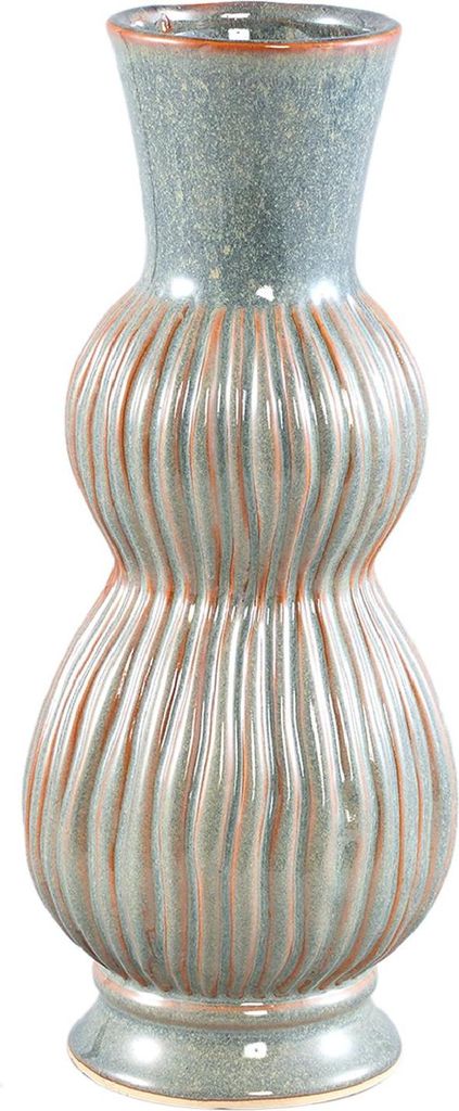 PTMD - Oswald Vase - Blau - 15x15x35cm