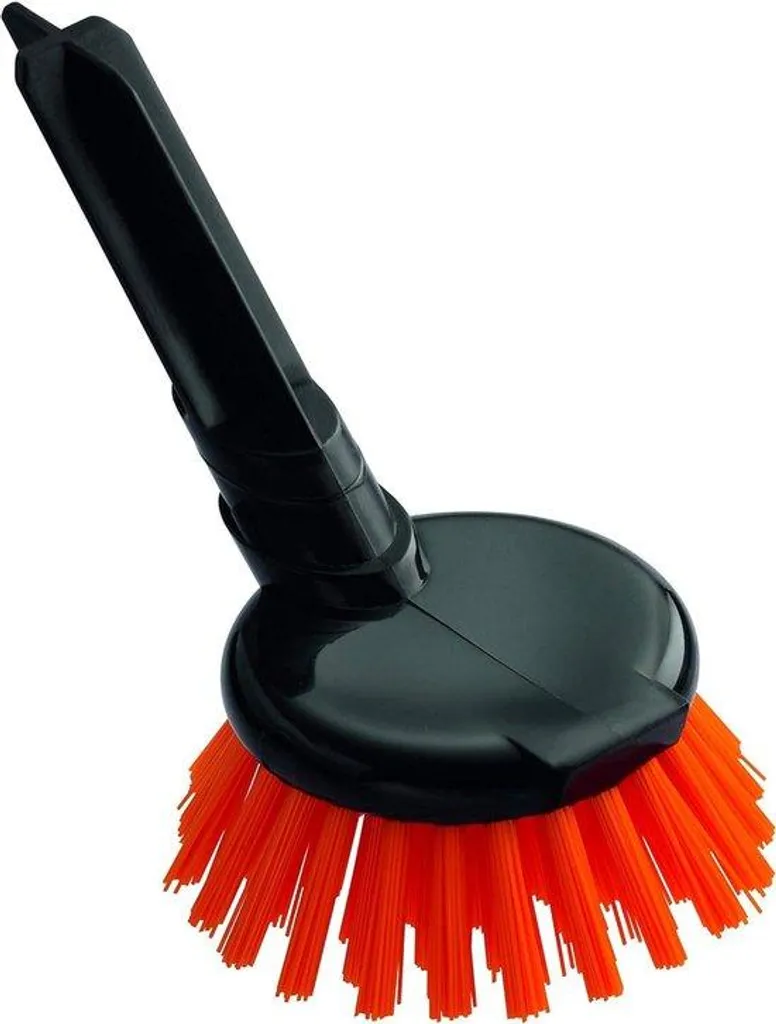 Brosse vaisselle haute résistance avec tête amovible et poils durs