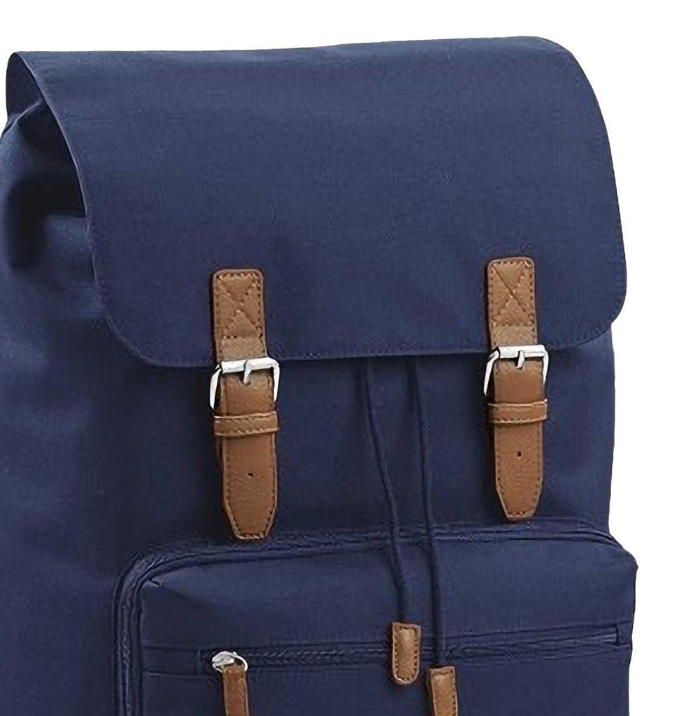 Bagbase Heritage Laptop-Rucksack / Rucksack, für Laptops bis zu 17 Zoll BC2540 (Einheitsgröße) (Burgunderrot)