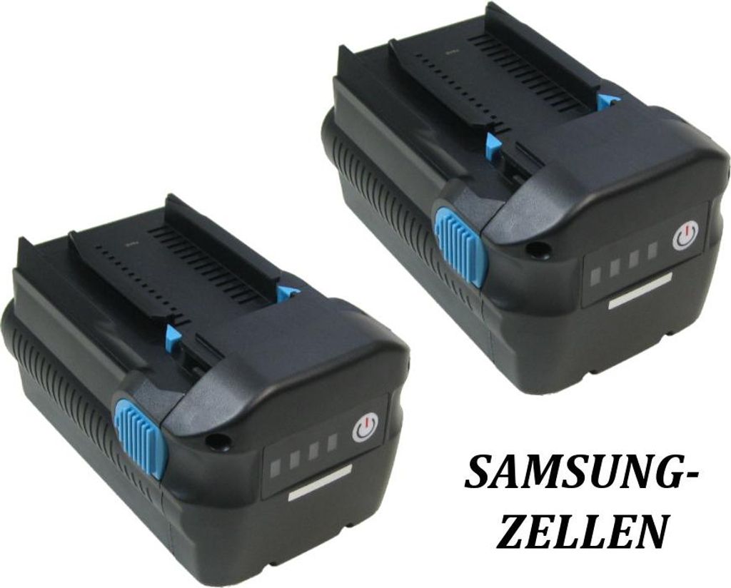 2x Trade-Shop Premium Li-Ion Akku, 36V / 7500mAh kompatibel mit Hilti VC20-UL, VC20-UM, VC40-UL, VC40-UM, WSC7.25, WSC70, WSR36, WSR36-A / Bohrhammer