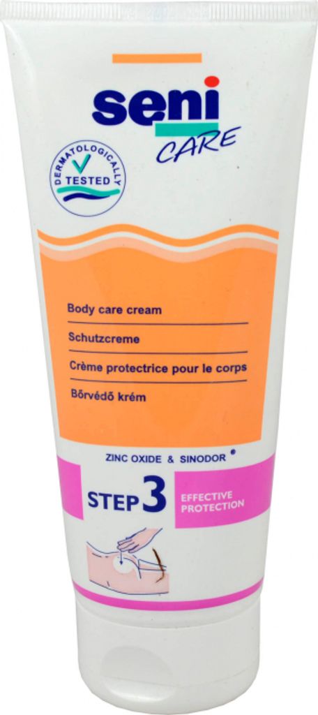 Seni Care Schutzcreme mit Zinkoxid, 200 ml Creme