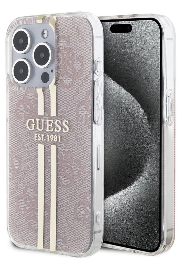 Guess Guhcp15Lh4Psegp Iphone 15 Pro 6.1 Różowy/Pink Immagine del prodotto 