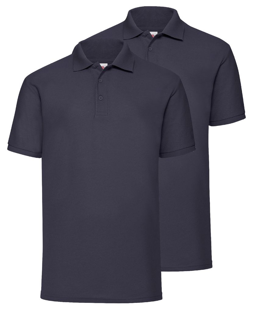 Doppelpack Fruit of the Loom 65/35 Polo + GRATIS MyShirt Produktbild 