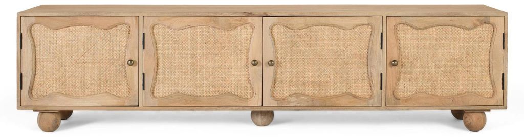Natura TV-Möbel aus Mangoholz, 51 cm x 200 cm x 40 cm Giner y Colomer