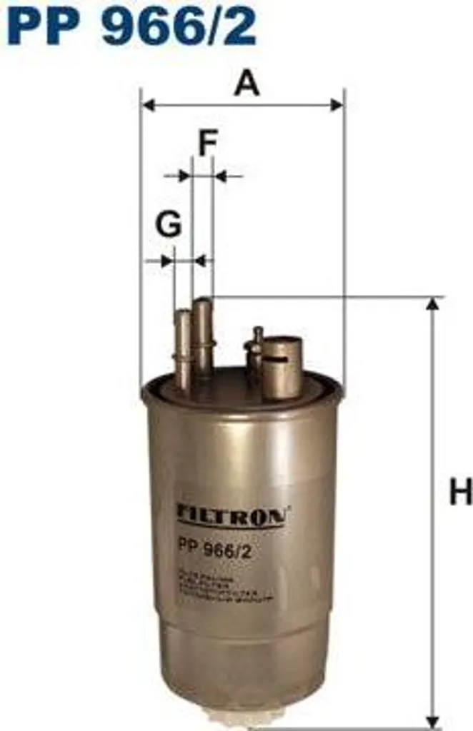 Filtre à carburant haute performance pour Grande Punto et KA