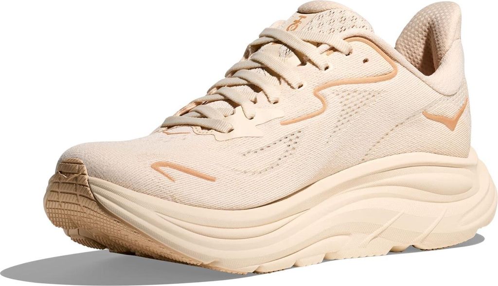 Hoka Clifton 10 Sportschuh Beige in Gr. 40