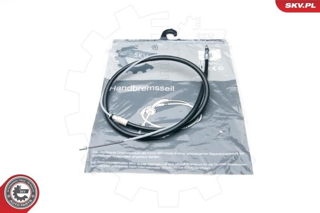 ESEN SKV Handbremsseil Seilzug Feststellbremse passend für PEUGEOT 307 CC (3B) Hinten Links Hinten Rechts 25SKV256