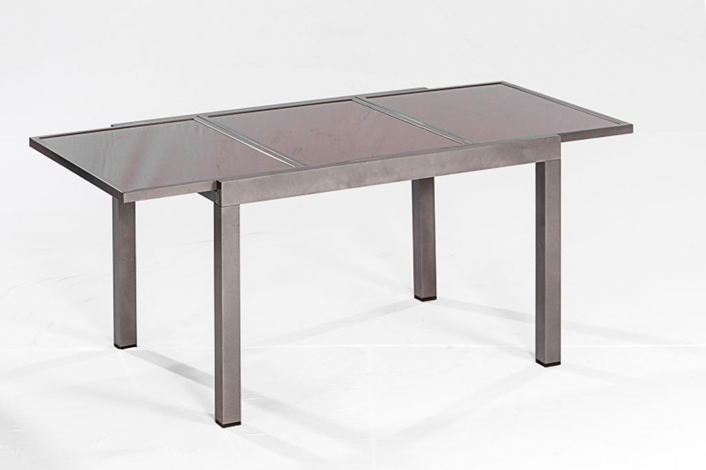 Zahradní stůl Merxx rozkládací 140/200 x 90 cm - hliníkový Obrázek produktu 