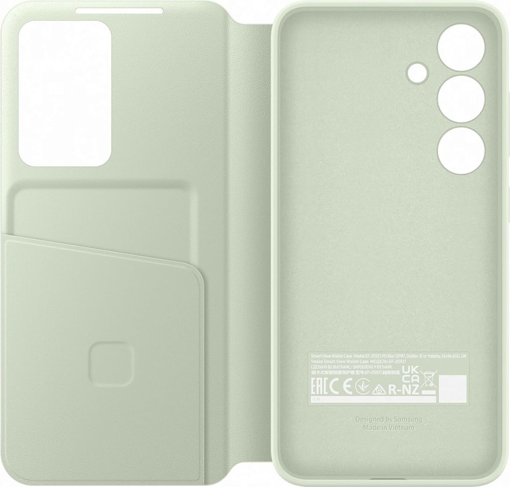 Samsung Smart S View Wallet Case Galaxy S24+ - jasnozielony Zdjęcie produktu 