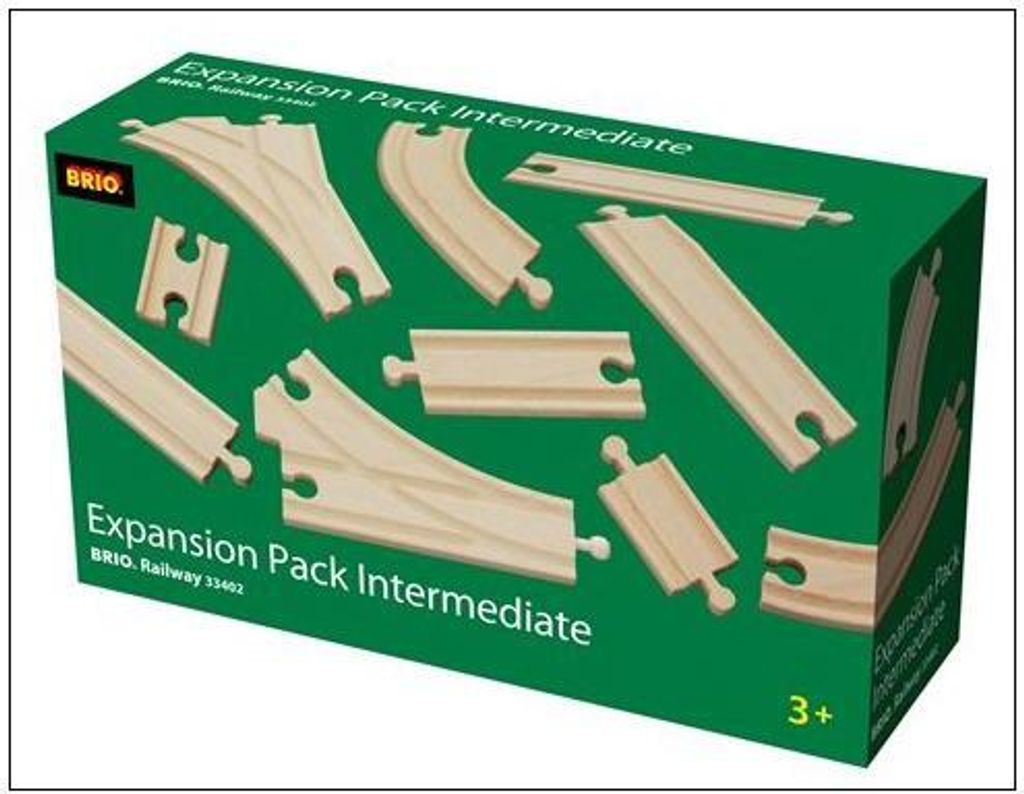 Brio 33402 Stredný sortiment koľajníc Obrázok produktu 