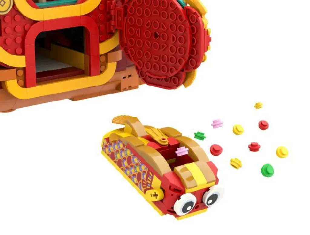 Pantasy Fortune Dragon Ship Kit de Construction 52cm Modèle de Collection - 5