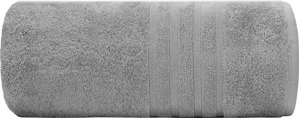 Asciugamano Lavin 70x140 spugna argento 500g/m2 Eurofirany
