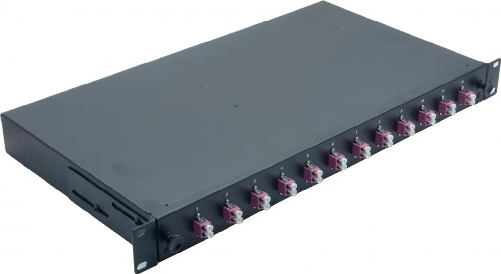 Cassetta Giunzione Fibra Ottica Helos 375559 12 LC Duplex OM4