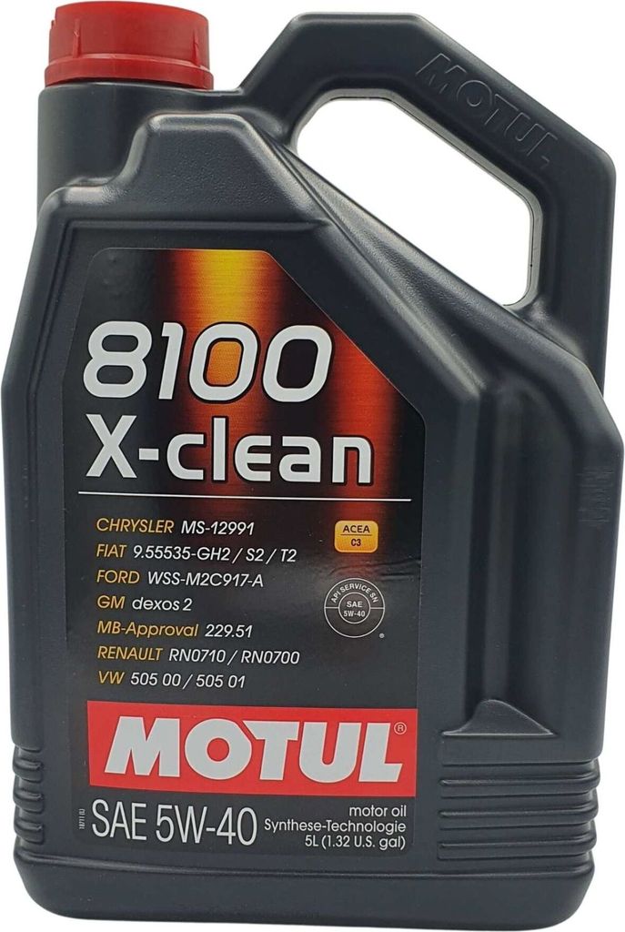 5 Liter MOTUL 5W-40 X-CLEAN BMW Longlife-04 Ford Produktbild 